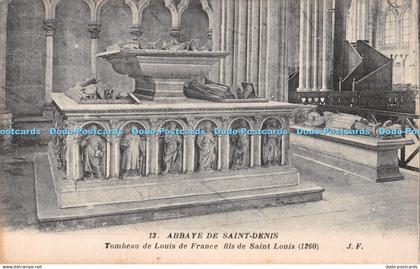 R483120 Abbaye de Saint Denis Tombeau de Louis de France fils de Saint Louis Bau