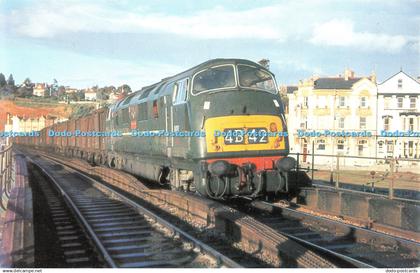 R483300 Warship No D 837 Ramillies passing through Oxford Publishing Dawlish War