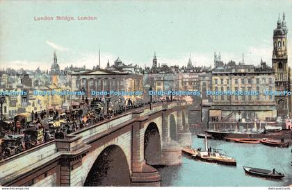 R490702 London London Bridge Postcard