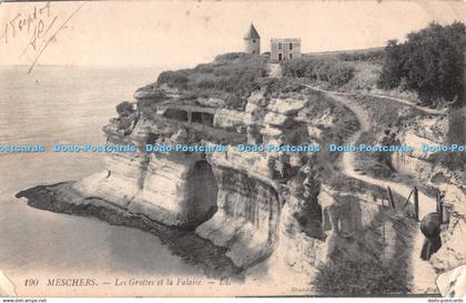 R491147 Meschers Les Grottes et la Falaise