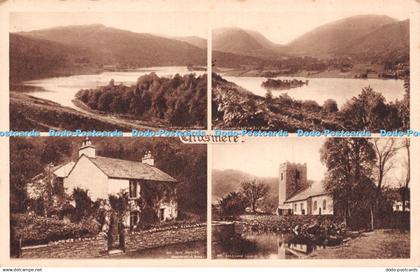 R504552 Grasmere Grasmere Church Dove Cottage Wordsworth Home G P Abraham Multi