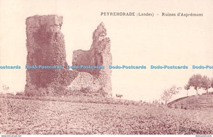 R510200 Peyrehorade Landes Ruines d Aspremont Pujo