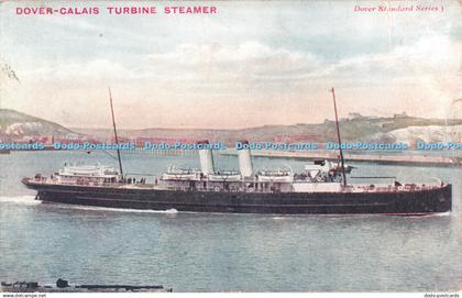 R511071 Dover Calais Turbine Steamer Dover Standard Series 1908