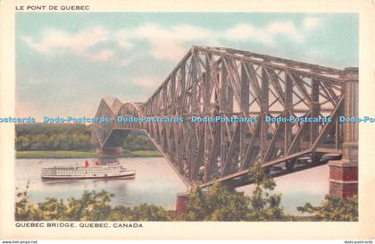 R514142 Le Pont de Quebec Quebec Bridge Quebec Canada Librairie Garneau Quebec