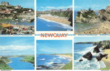 R580173 Newquay Newquay Harbour Tolcarne Beach The Island Jarrold Cotman Color S