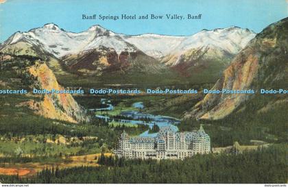 R596759 Banff Springs Hotel and Bow Valley Banff Byron Harmon