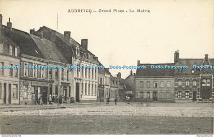 R611459 Audruicq Grand Place La Mairie L B Dijon Damez Tetart