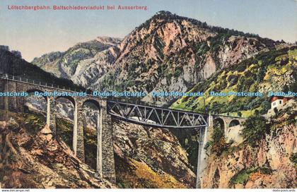 R613877 Lotschbergbahn Baltschiederviadukt bei Ausserberg No 6632 Berner Alpenba