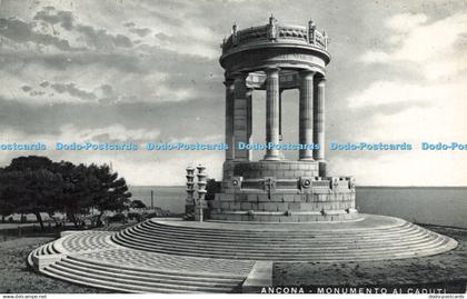 R618882 Ancona Monumento Al Caduti Brillante Cesare Capello Ancona