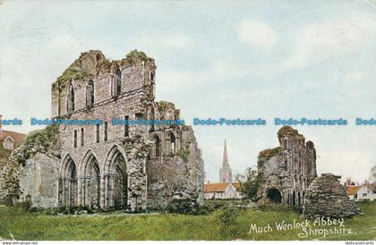 R626298 Much Wenlock Abbey. Shropshire. 1904