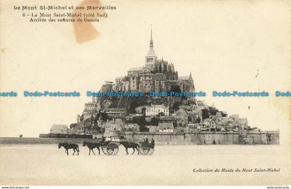 R630201 Le Mont St. Michel et ses Merveilles. Le Mont Saint Michel. Cote Sud. Co