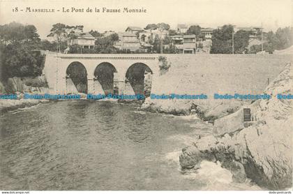 R633732 Marseille. Le Pont de la Fausse Monnaie