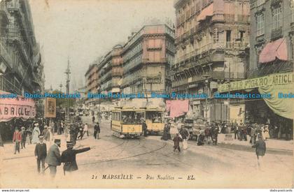 R636428 Marseille. Rue Noailles. EL