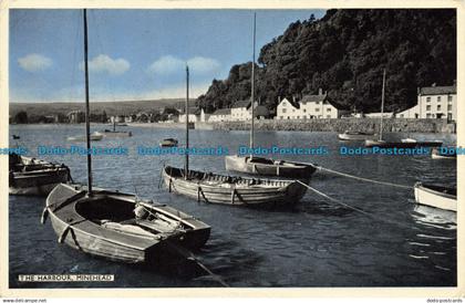 R639733 Minehead. The Harbour. Floyds of Minehead. Dennis Production. 1963