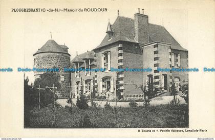 R645401 Plougrescant. Manoir du Roudour. H. Tourte