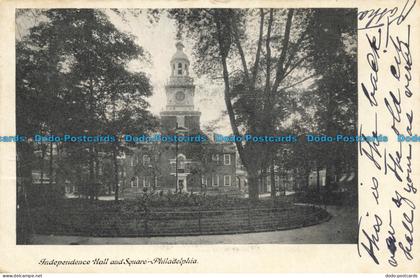 R653893 Philadelphia. Independence Hall and Square. 1907