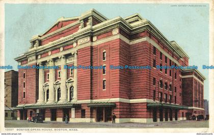 R654615 Mass. Boston Opera House. Boston. Detroit Publishing. Phostint