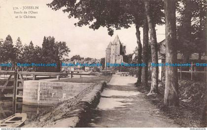 R677831 Josselin. Bords de l Oust et le Chateau. Laurent Nel