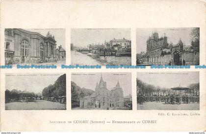 R677848 Souvenir de Corbie. Somme. Remembrance of Corbie. The Castle. Interior V