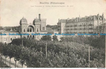 R678417 Biarritz Pittoresque. Les Thermes et Hotel Biarritz Salins. A. Simons