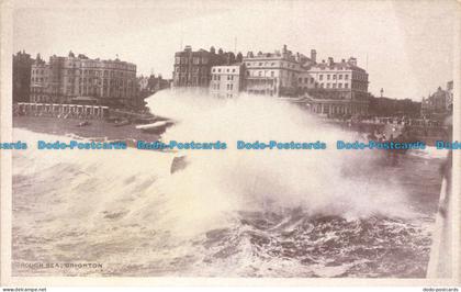 R679119 Brighton. Rough Sea. Brighton Palace Series No. 103