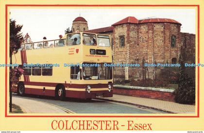 R681264 Colchester. Essex. Colchester Borough Transport Tours Bus Outside the Ca