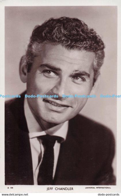 R695659 Jeff Chandler. Universal International. Picturegoer Series. No. D 508