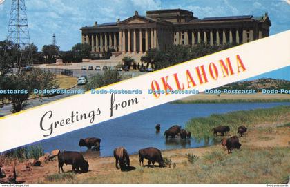 R727367 Greetings From Oklahoma State Capitol City Baxtone View Gram Bob Taylor