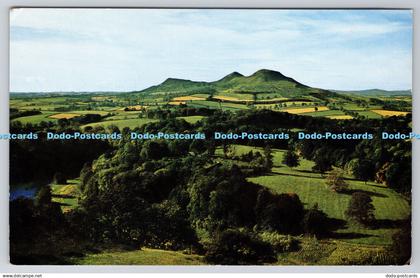 R739165 Roxburghshire The Eildon Hills From Bemersyde Lilywhite Brighouse A Hunt