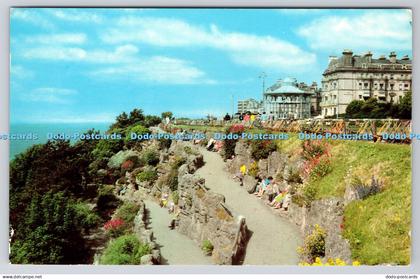 R741091 Folkestone Zig Zag Path PM Folkestone Kent 1974