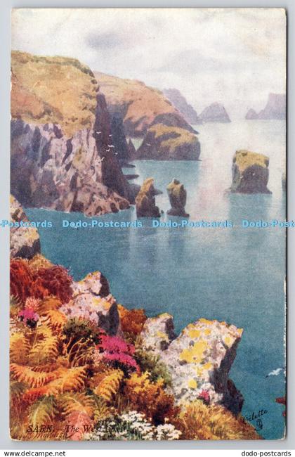 R773627 Sark The West Coast Alderney and Sark Tuck Oilette 7320 A and C Black He