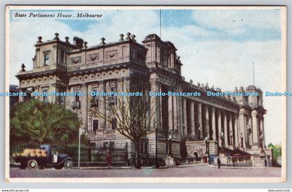 R775033 Melbourne State Parliament House Novelty Card Co Melbourne Vistas Series