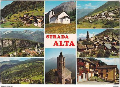 STRADA ALTA - SVIZZERA - ALTANCA - SAN MARTINO - ANZONICO - OSCO.... -75341-