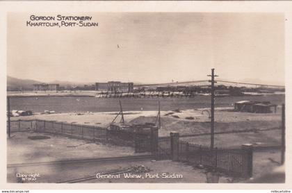 SUDAN - Port Sudan - General View - Photo Postcard