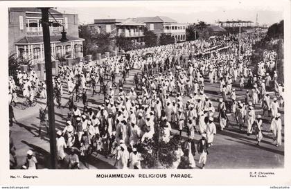 SUDAN - Port Sudan - Mohammedan Religious Parade - Real Photo Production