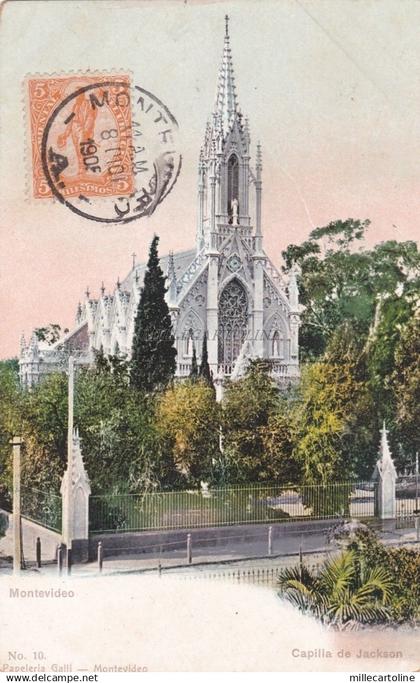 URUGUAY - Montevideo - Capilla de Jackson 1905