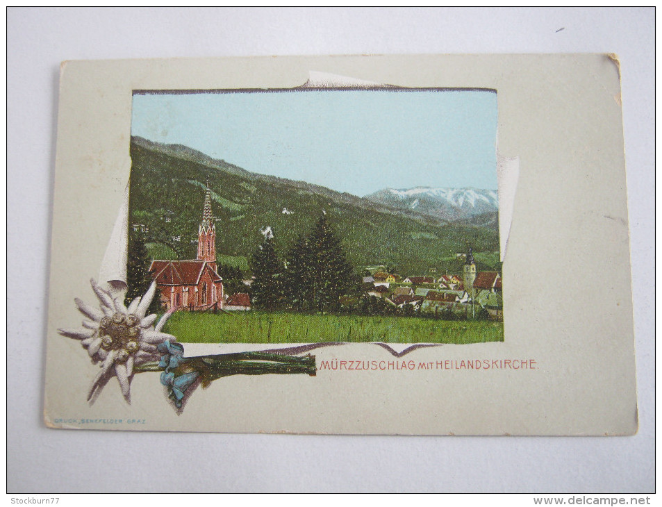 MÜRZZUSCHLAG  , Schöne Karte  um 1900