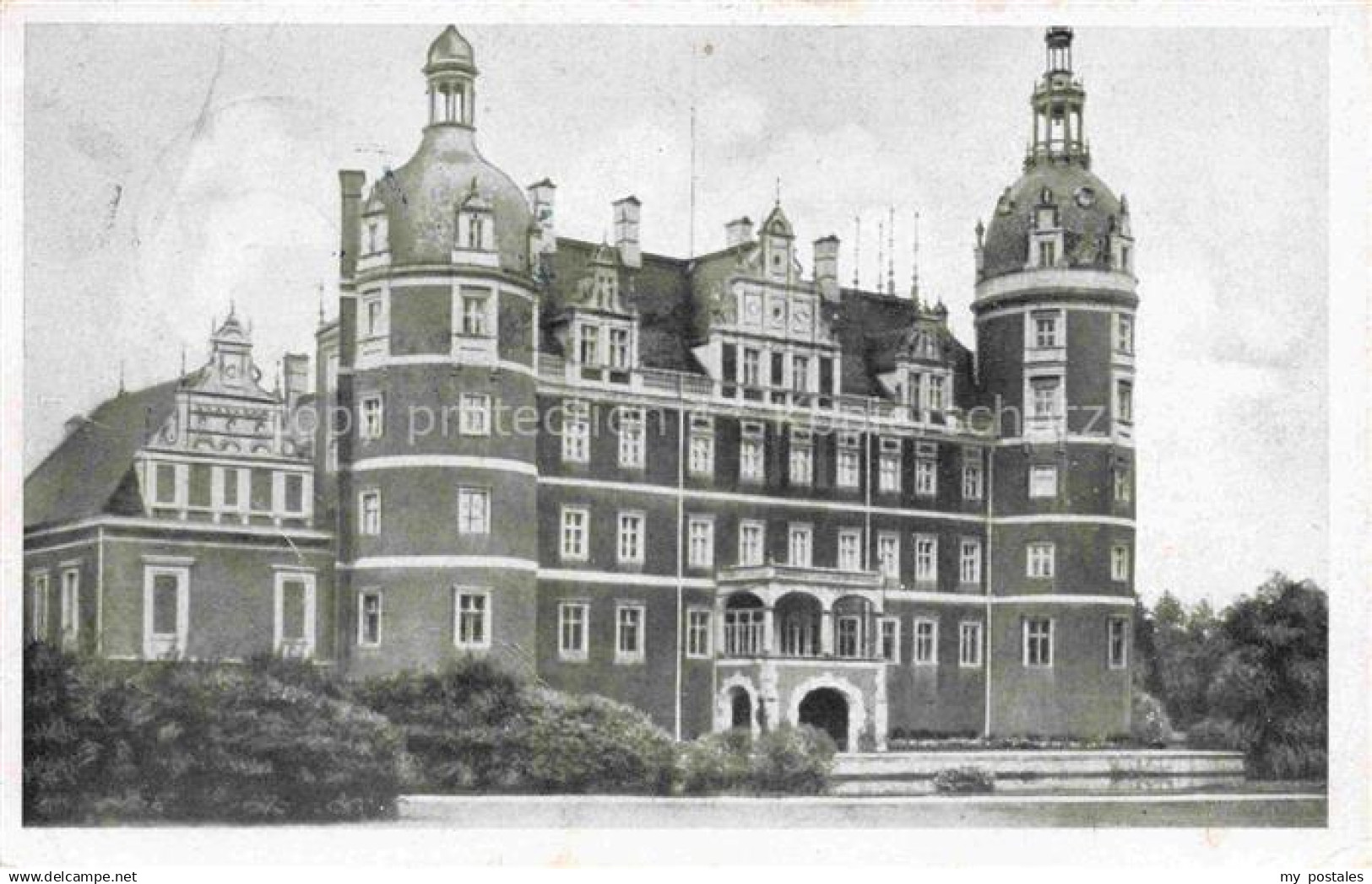 Muskau Oberlausitz Bad Schloss Feldpost