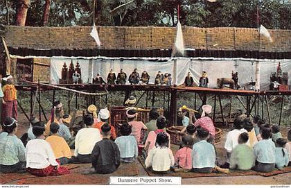 MYANMAR Burma - Burmese Puppet Show - Publ. D. A. Ahuja 45