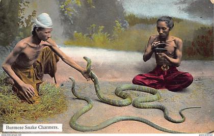 MYANMAR Burma - Burmese snake charmers - Publ. D. A. Ahuja 35