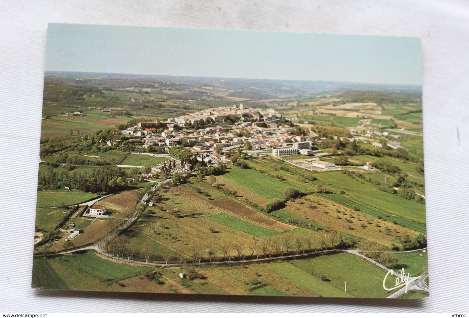 N146, Cpm, Lauzerte, vue générale, Tarn  et Garonne 82