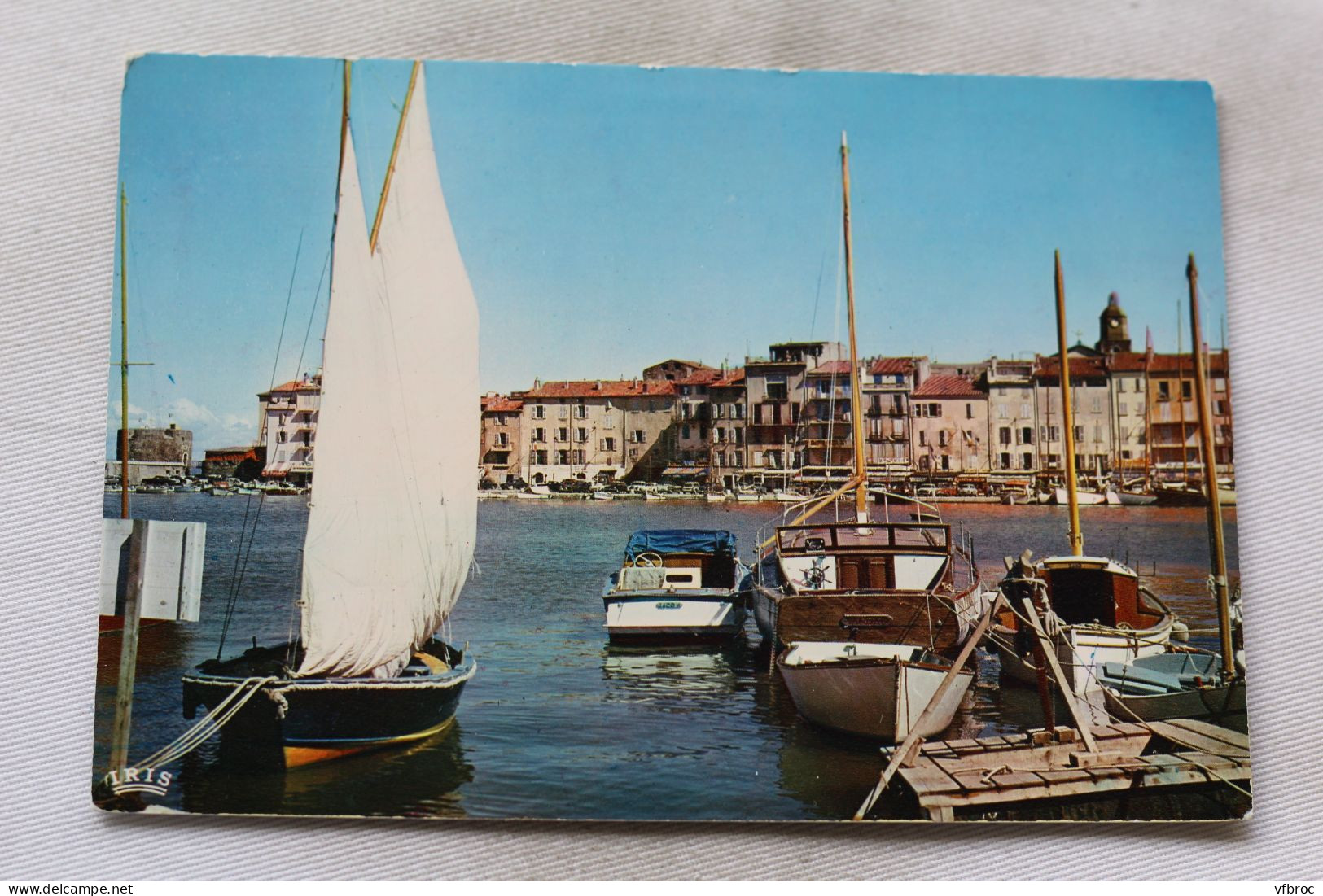 N345, Cpm, Saint Tropez, le port, Var 83