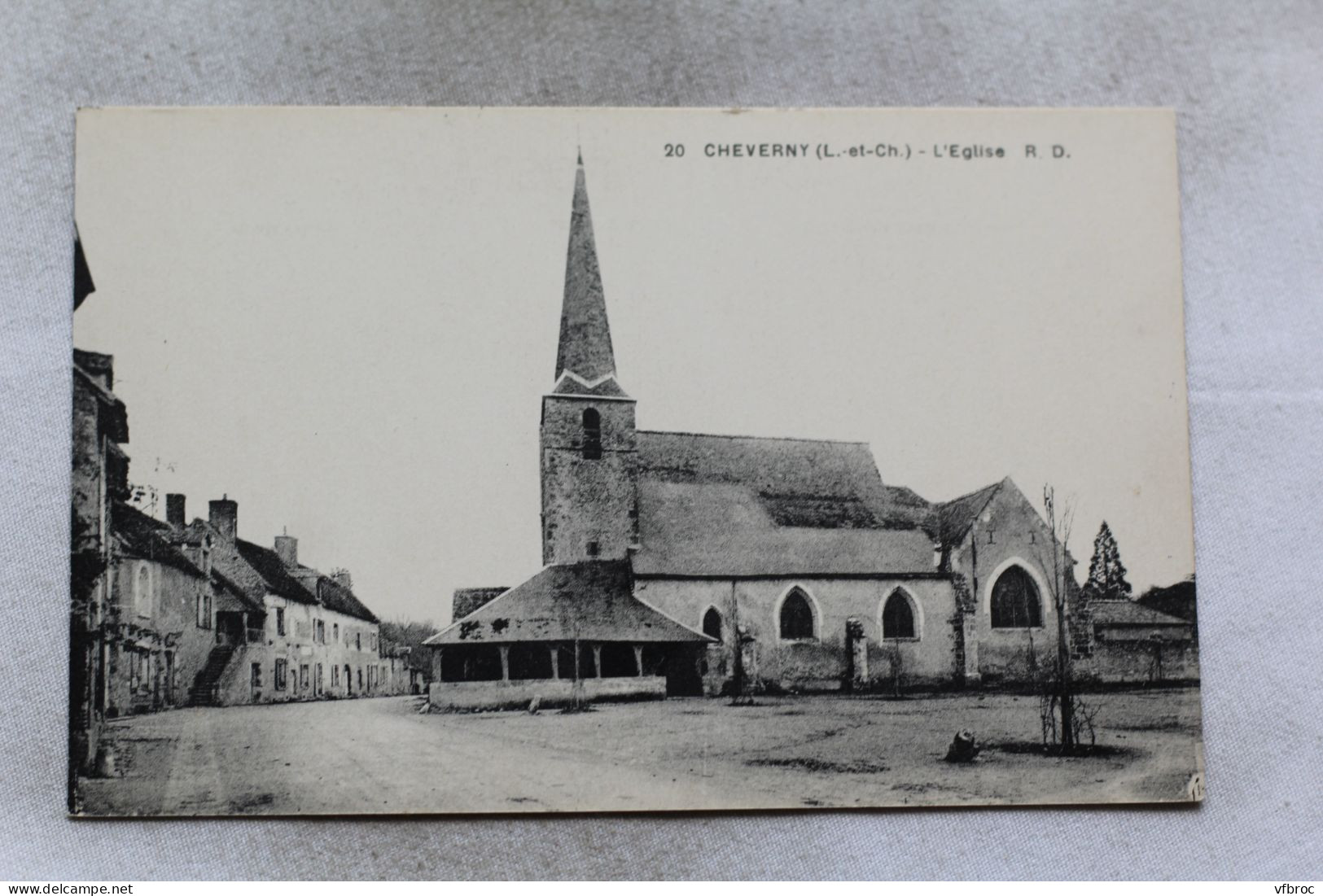 N587, Cheverny, l'église, Loir et Cher 41