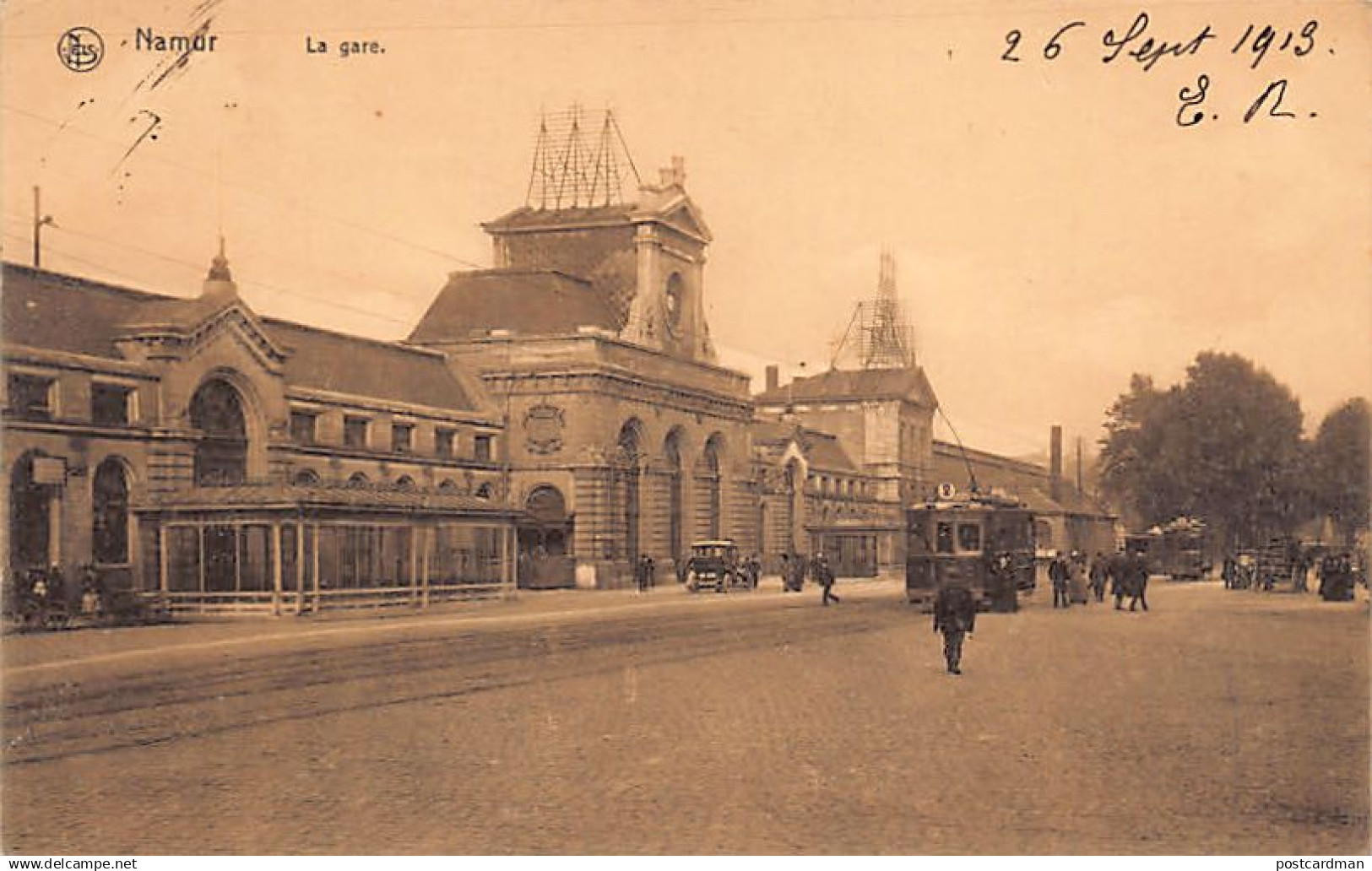 NAMUR - La Gare - Ed. Nels Série Namur N. 53