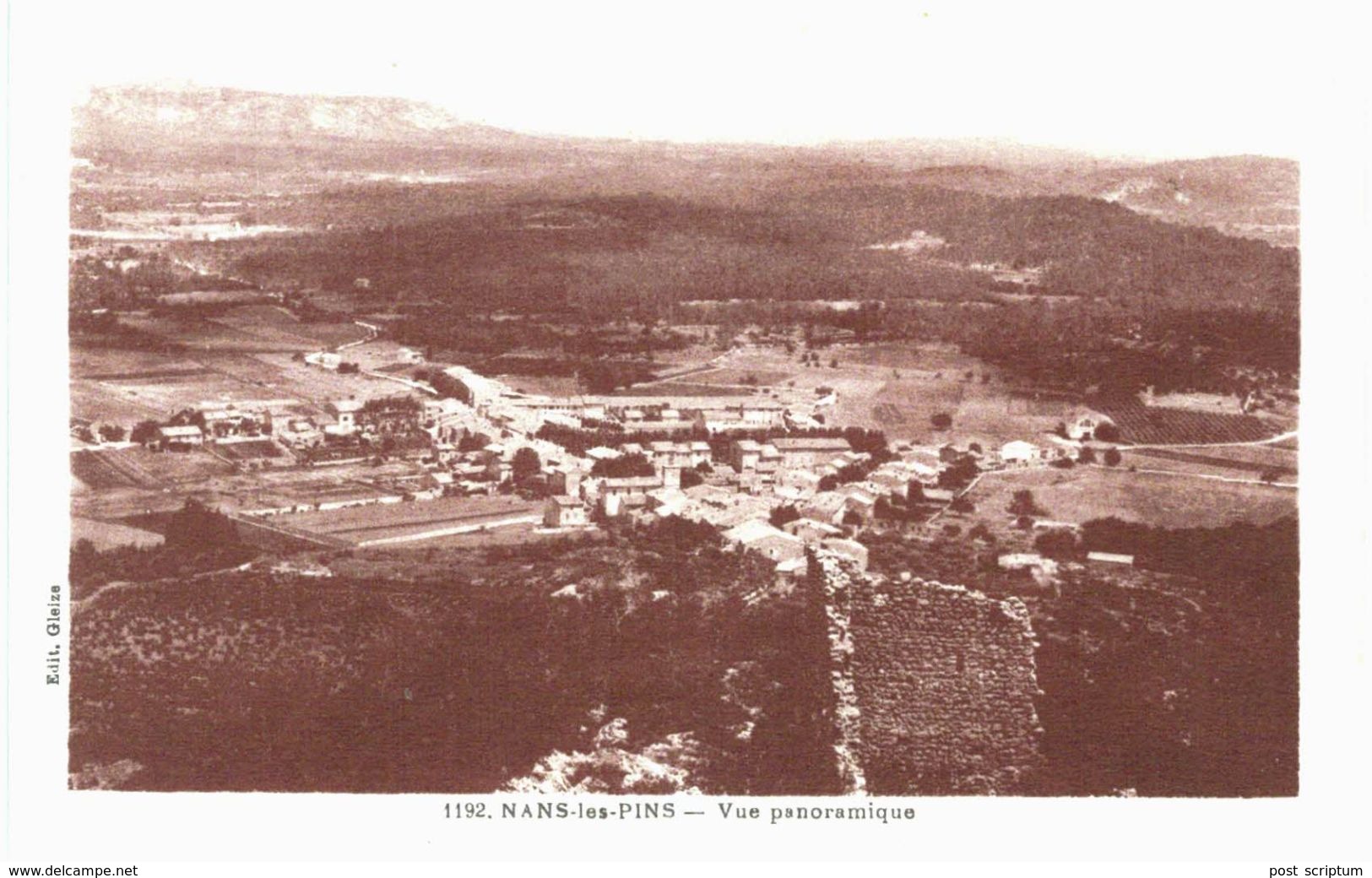 Nans les pins vue panoramique