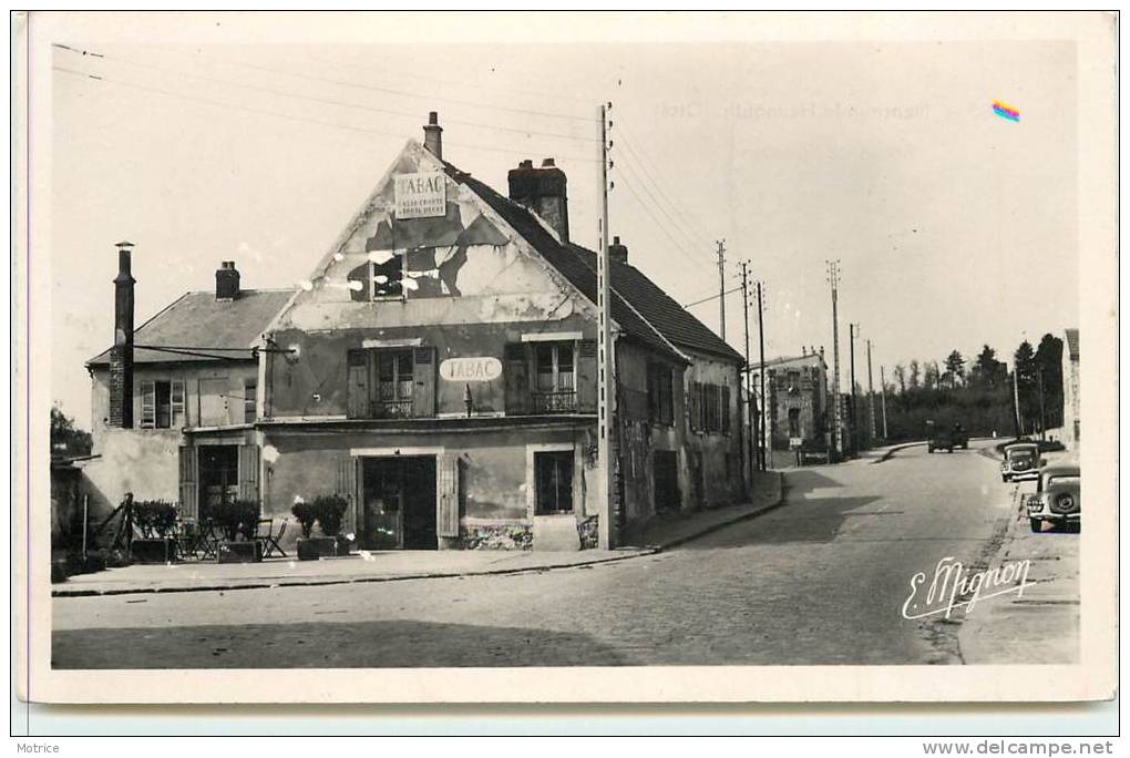 NANTEUIL LE HAUDOUIN  -  route de Soissons.(Tabac)