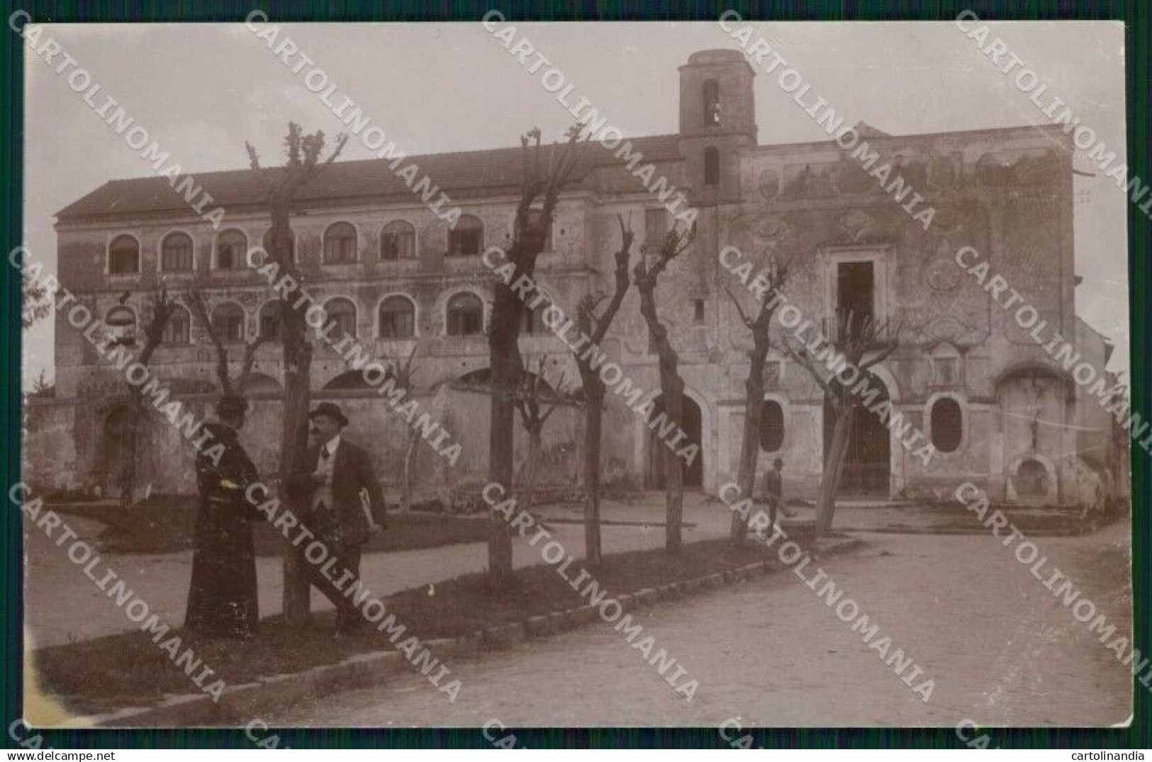 Napoli Città Giugliano Convento Frati Minori Foto cartolina MX6773