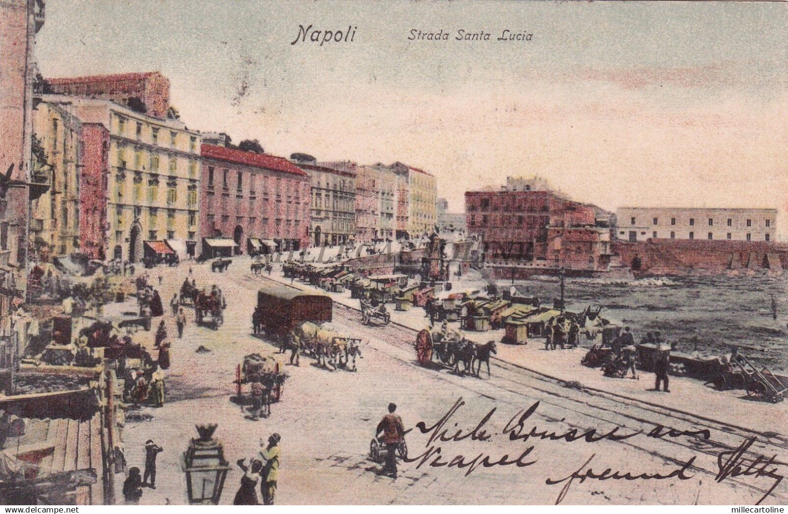 NAPOLI - Strada Santa Lucia 1901