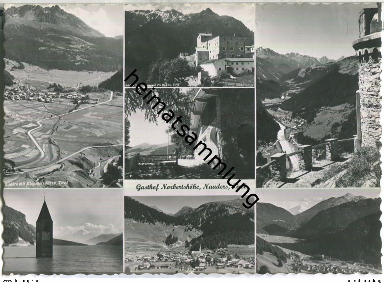 Nauders - Gasthof Norbertshöhe - Foto-AK Grossformat - Verlag R. Mathis Landeck