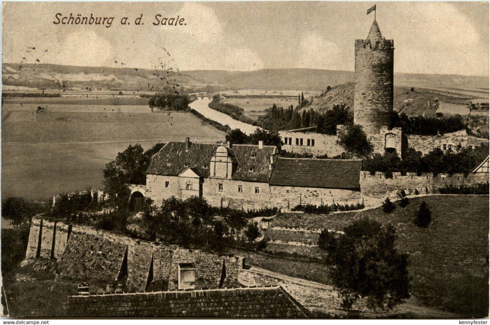 Naumburg/Saale - Burgruine Schönburg a.d. Saale